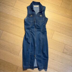 Fashion Nova Blue Denim Dress
